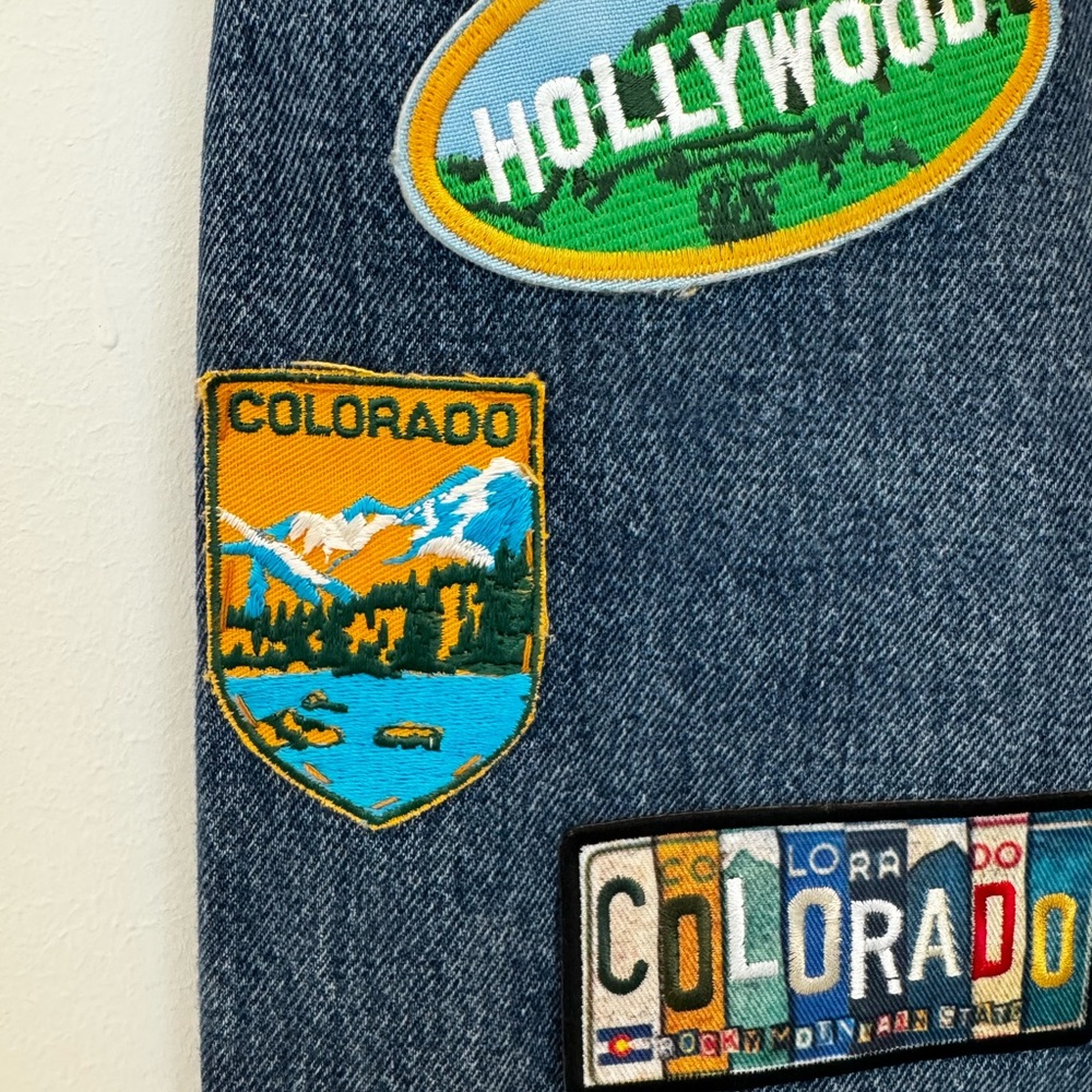 Custom Levi’s 550s Patch Jeans - Picture 2 of 7